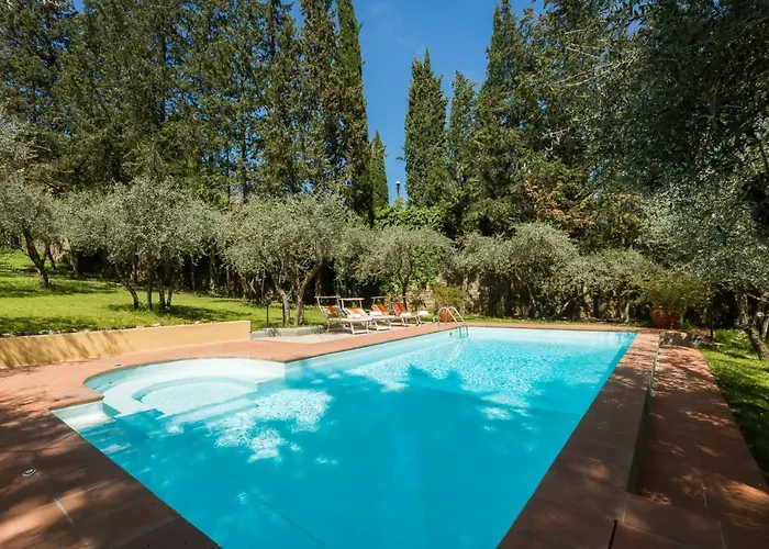 Villa In Private Estate,Shared Pool,Parking,3Km To Ponte Vecchio Firenze